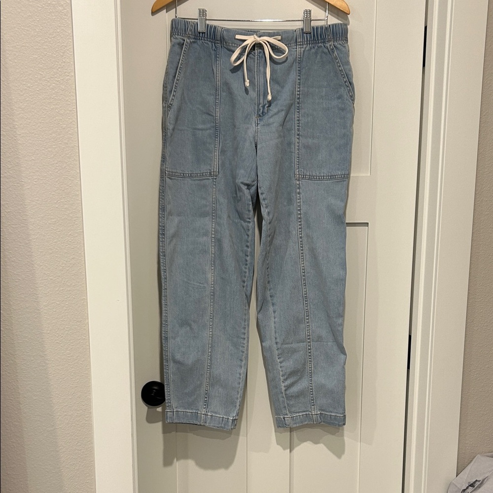 Banana Republic Light Blue Tapered Jeans